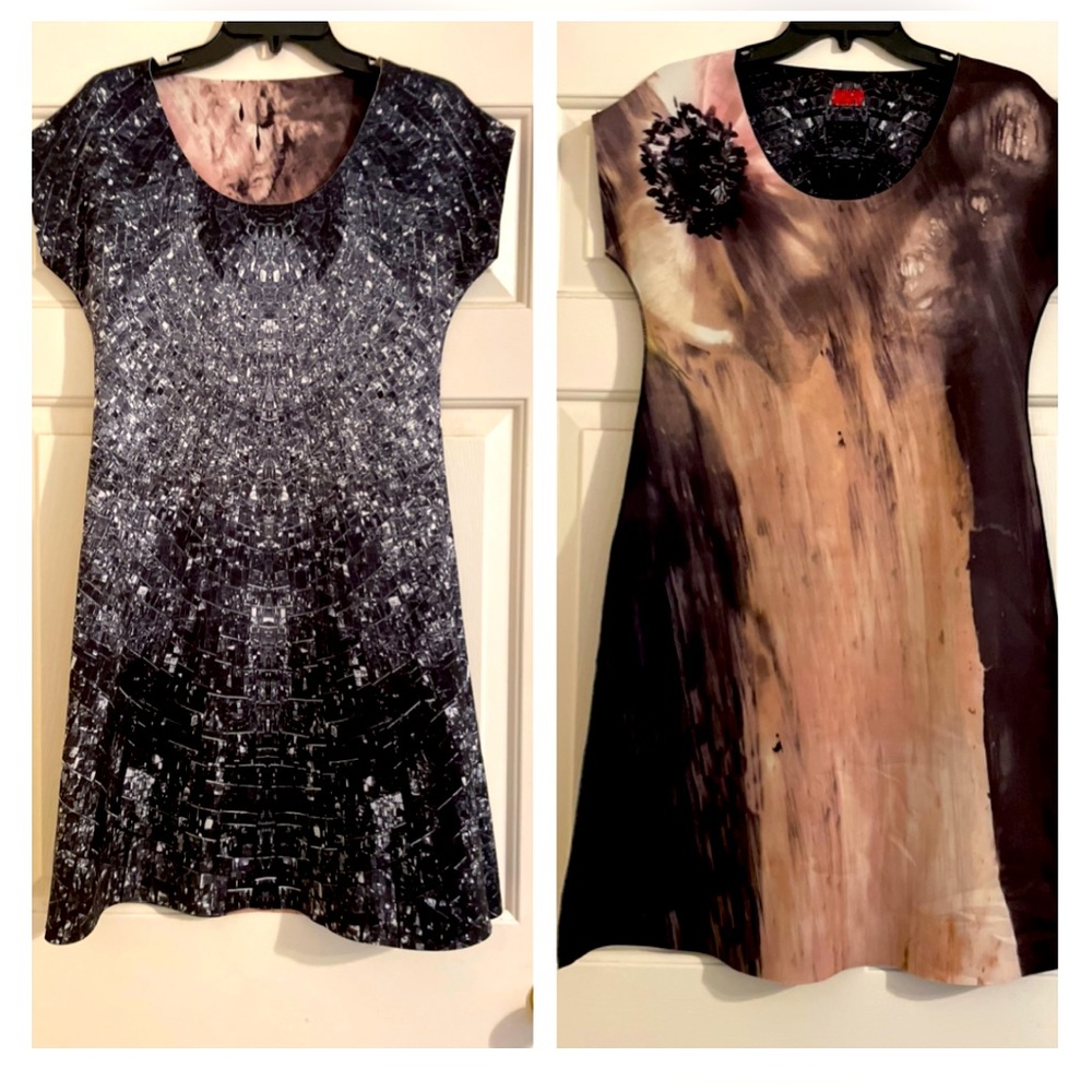 Like 2 dresses in 1. Animapop reversible dress!